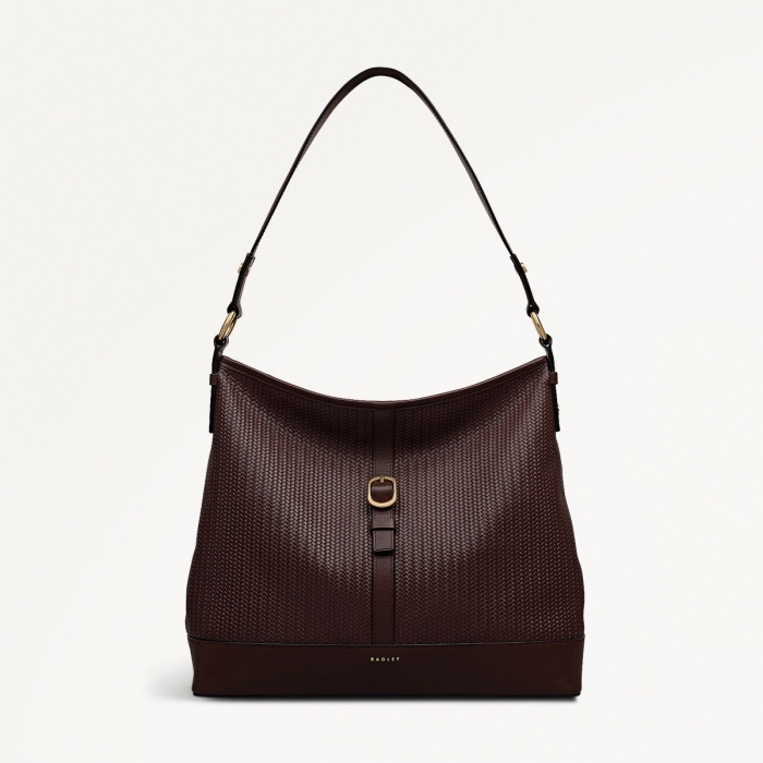 Radley London Ebury - Medium Ziptop Shoulder - Mahogany