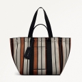 Radley London Hadleigh Place - Stripe - Large Open Top Tote - Snow Radley London Hadleigh Place - Stripe - Large Open Top Tote - Snow