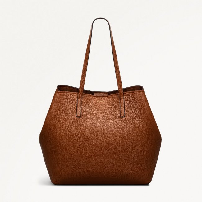 Radley London Dukes Place - Large Open Top Tote - Saddle Radley London Dukes Place - Large Open Top Tote - Saddle
