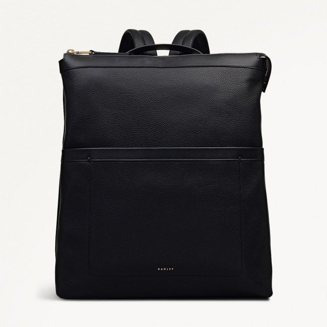 Radley London Alba Place - Large Ziptop Backpack - Black