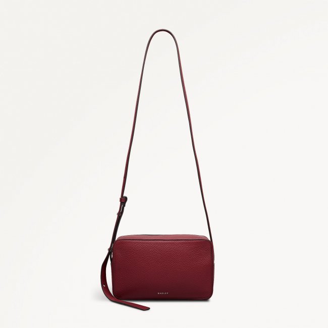 Radley London Duchess Close - Small Ziptop Cross Body - Carmine