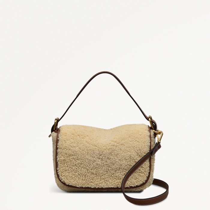 Radley London Grafton Street - Small Flapover Crossbody - Natural