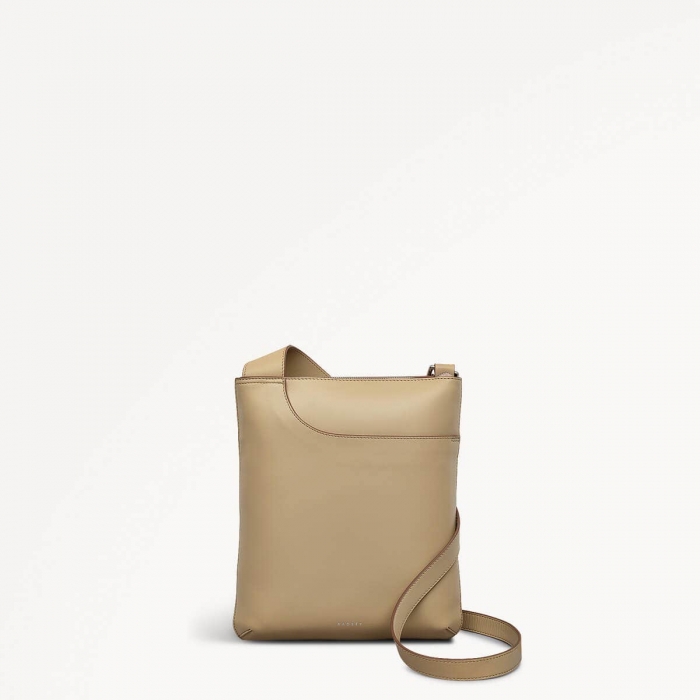 Radley London Pockets - Medium Ziptop Cross Body - Stone
