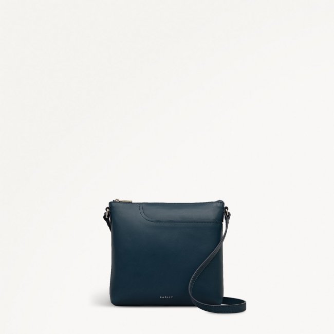 Radley London Pockets - Small Ziptop Ns Cross Body - Teal Radley London Pockets - Small Ziptop Ns Cross Body - Teal