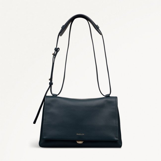 Radley London Mercer Street - Medium Flapover Shoulder - Teal
