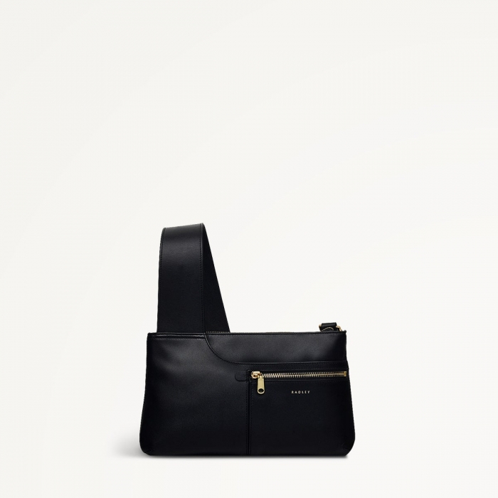 Radley London Pockets - Small Ziptop Crossbody - Black