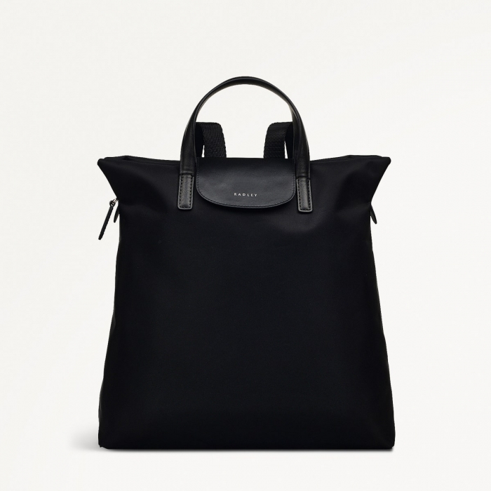 Radley London Pocket Essentials - Medium Ziptop Backpack - Black