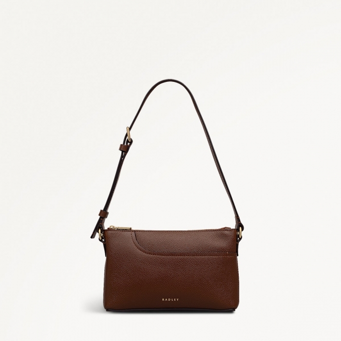 Radley London Pockets - Mini Ziptop Ew Shoulder - Chocolate