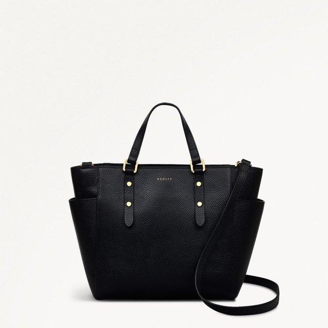 Radley London Silk Street - Medium Ziptop Multiway - Black