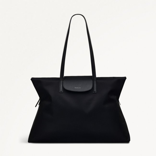 Radley London Pocket Essentials - Medium Ziptop Tote - Black Radley London Pocket Essentials - Medium Ziptop Tote - Black