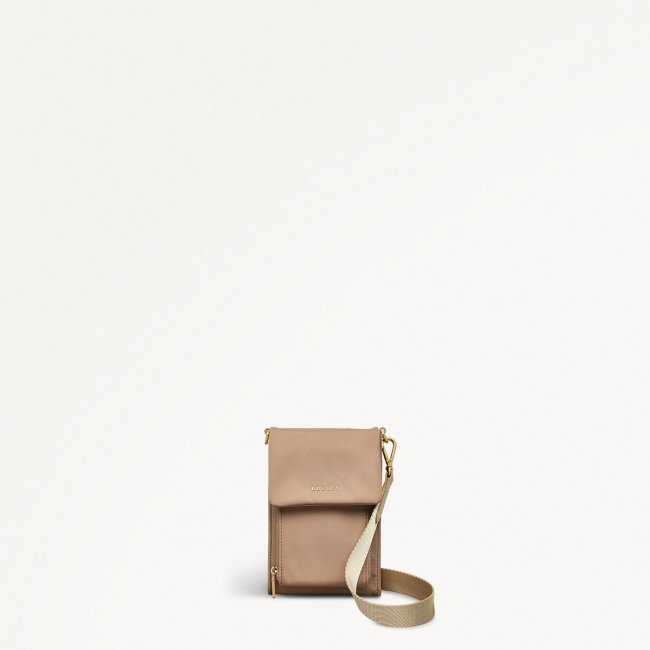 Radley London Guildford Grove - Medium Phone Cross Body - Stone