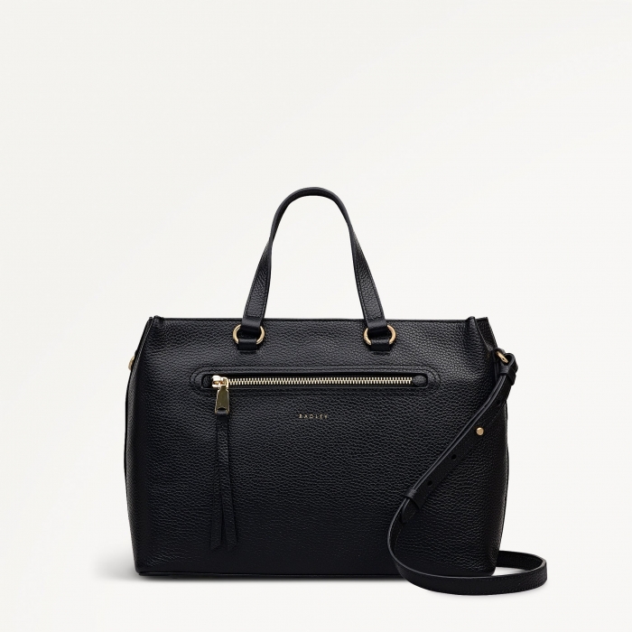 Radley London Pickwick - Medium Ziptop Grab - Black