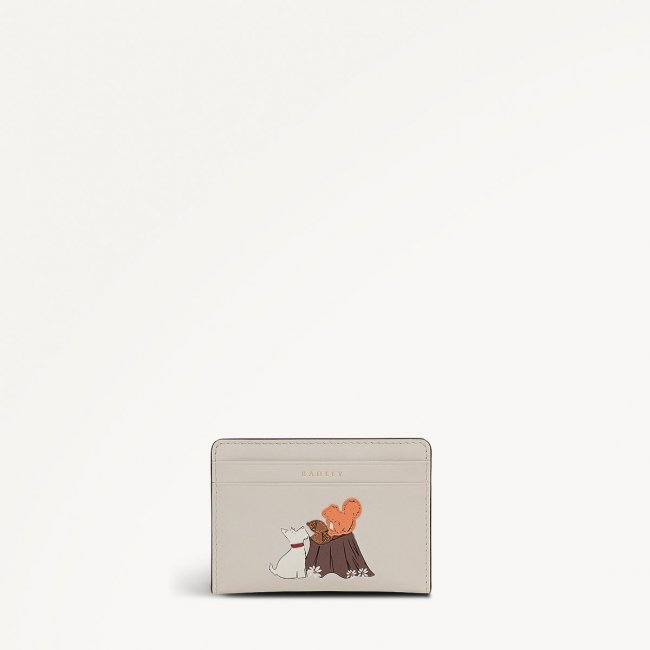 Radley London Autumn Leaves - Small Card Holder - Snow Radley London Autumn Leaves - Small Card Holder - Snow