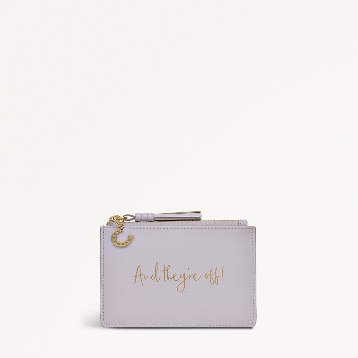 Radley London Kentucky Derby SS25 - Small Ziptop Coin Purse - Thistle