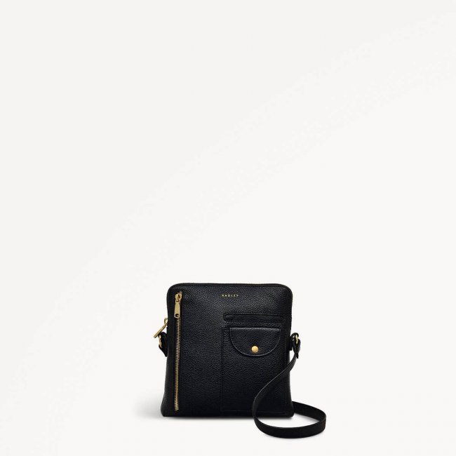 Radley London Ridge Park - Small Ziptop Crossbody - Black