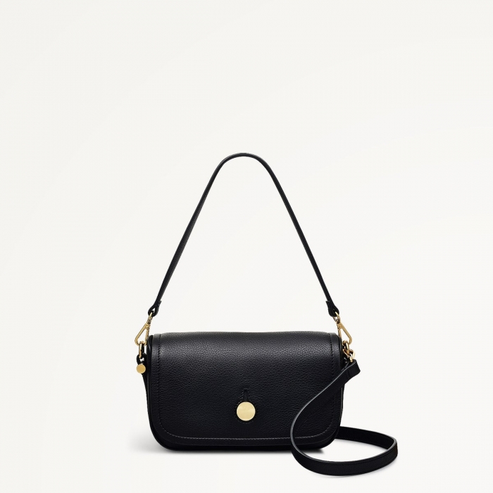 Radley London Bathurst Mews - Small Flapover Crossbody - Black