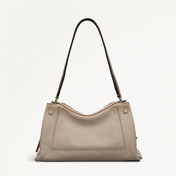 Radley London Hope Gardens - Medium Ziptop Shoulder - Porcini