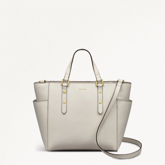 Radley London Silk Street - Medium Ziptop Multiway - Chalk