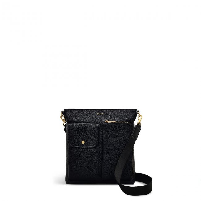 Radley London Selby Crescent - Small Ziptop Crossbody - Black