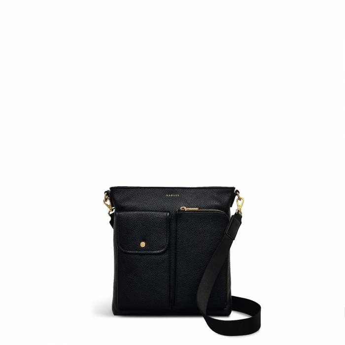 Radley London Selby Crescent - Small Ziptop Crossbody - Black