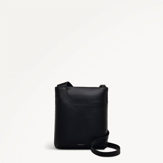 Radley London Pockets - Medium Ziptop Cross Body - Black