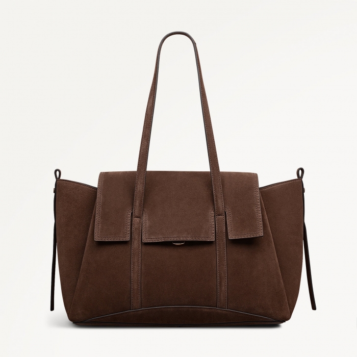 Radley London The Chancery - Medium Flapover Shoulder - Coffee