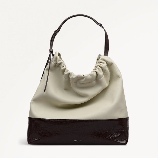 Radley London The Portobello - Large Drawstring Shoulder - Snow