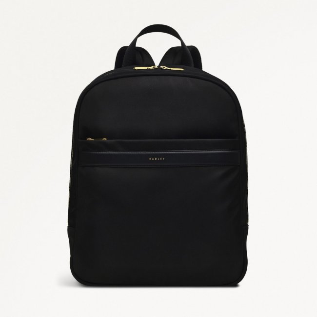 Radley London Holland Park - Medium Ziptop Backpack - Black