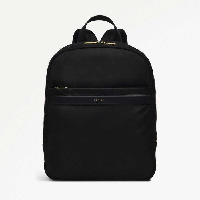 Radley London Holland Park - Medium Ziptop Backpack - Black