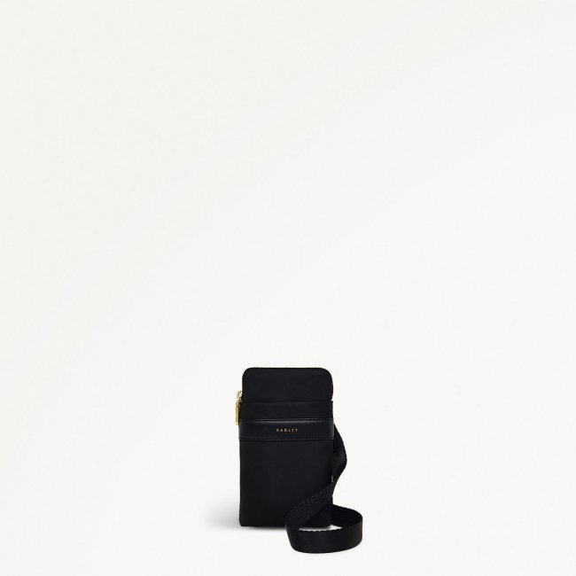 Radley London Holland Park - Medium Zip Around Phone Crossbody - Black Radley London Holland Park - Medium Zip Around Phone Crossbody - Black