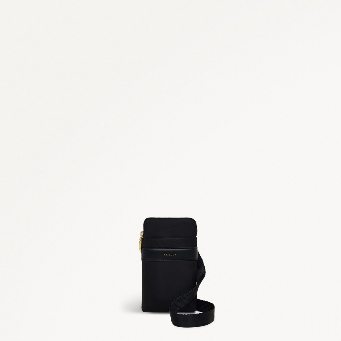 Radley London Holland Park - Medium Zip Around Phone Crossbody - Black