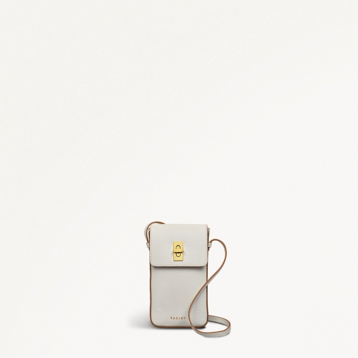 Radley London Threadneedle Street - Medium Phone Cross Body - Chalk