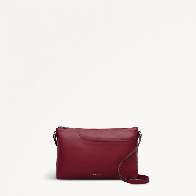 Radley London Pockets - Medium Ziptop Ew Cross Body - Carmine