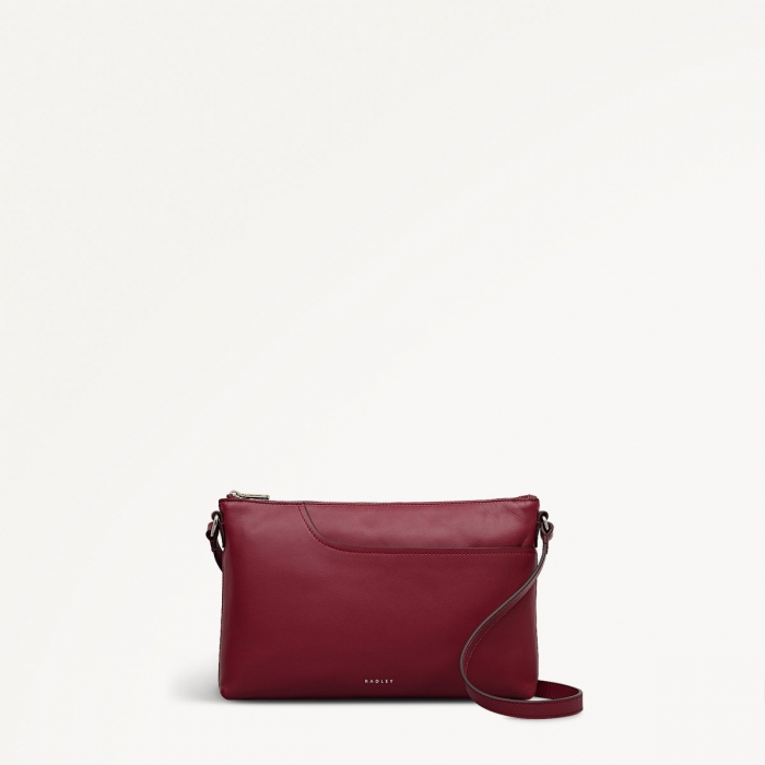 Radley London Pockets - Medium Ziptop Ew Cross Body - Carmine
