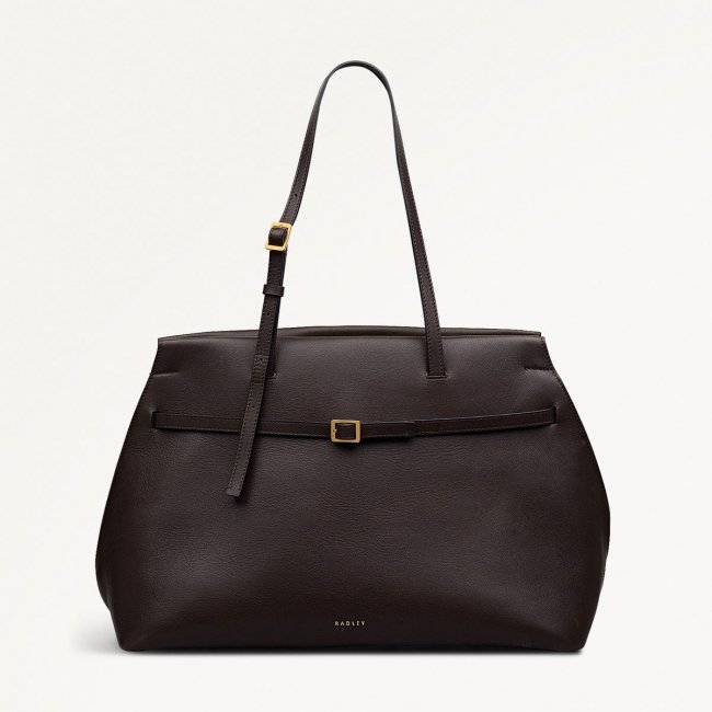 Radley London The Christina - Large Ziptop Shoulder - Dark Oak