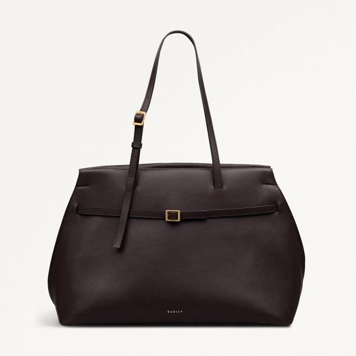 Radley London The Christina - Large Ziptop Shoulder - Dark Oak