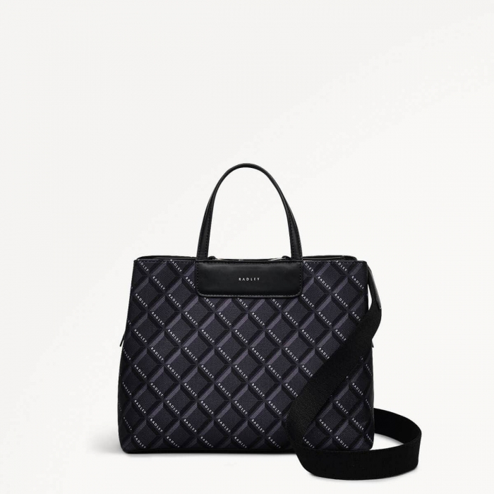Radley London Southwell Gardens - Medium Ziptop Grab - Black