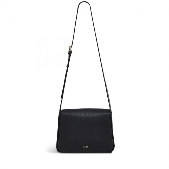 Radley London Westwell Lane - Medium Flapover Crossbody - Black