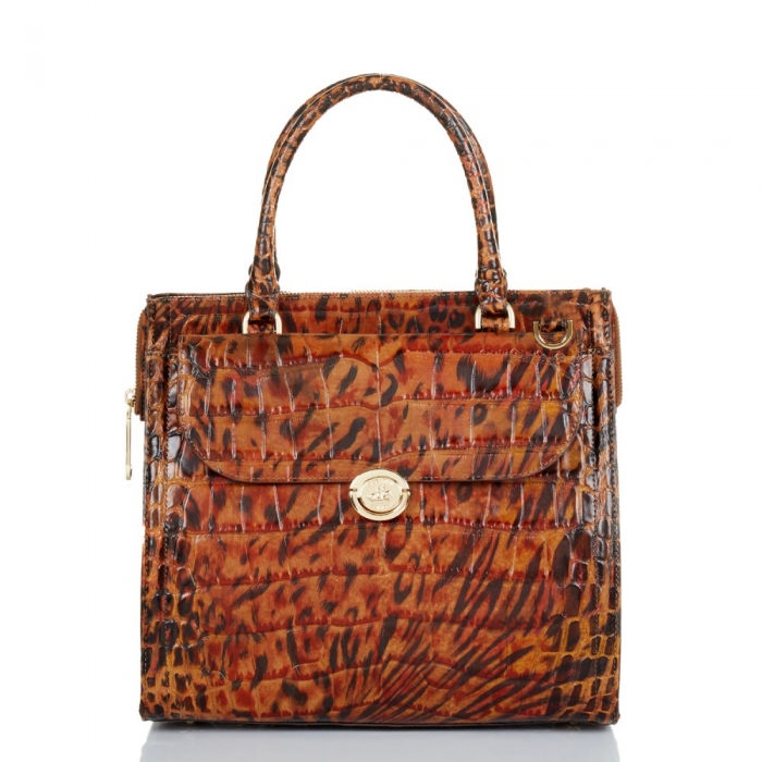 Brahmin Caroline Cognac Hendrix ID:Brahmin-202540