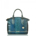 Brahmin Duxbury Satchel Sapphire Ateague ID:Brahmin-203061 Brahmin Duxbury Satchel Sapphire Ateague ID:Brahmin-203061