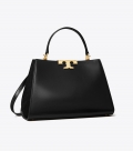 Tory Burch ELEANOR SATCHEL - Black Tory Burch ELEANOR SATCHEL - Black