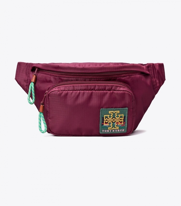 Tory Burch RIPSTOP BELT BAG - Winetasting