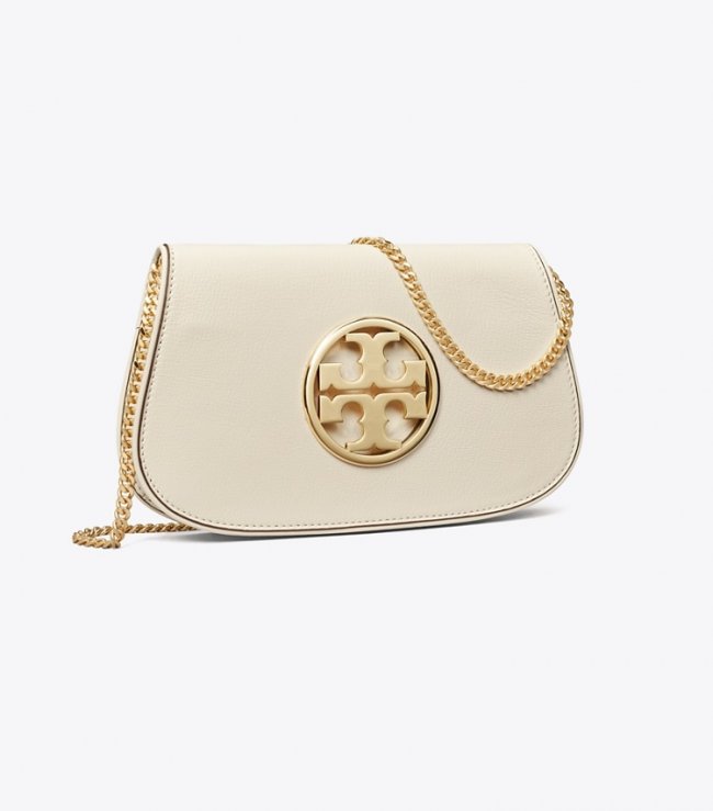 Tory Burch REVA CLUTCH - New Ivory