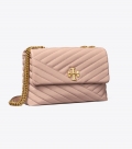 Tory Burch KIRA CHEVRON CONVERTIBLE SHOULDER BAG - Devon Sand Tory Burch KIRA CHEVRON CONVERTIBLE SHOULDER BAG - Devon Sand
