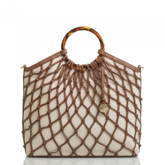 Brahmin Renata Dark Beige Carroway ID:Brahmin-202959