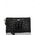 Brahmin Daisy Black Leather Wristlet | Black Melbourne ID:Brahmin-203248 Brahmin Daisy Black Leather Wristlet | Black Melbourne ID:Brahmin-203248