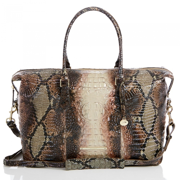 Brahmin Duxbury Weekender Diamondback Ombre Melbourne ID:Brahmin-202683