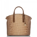 Brahmin Large Duxbury Satchel Tan Harmon ID:Brahmin-203100