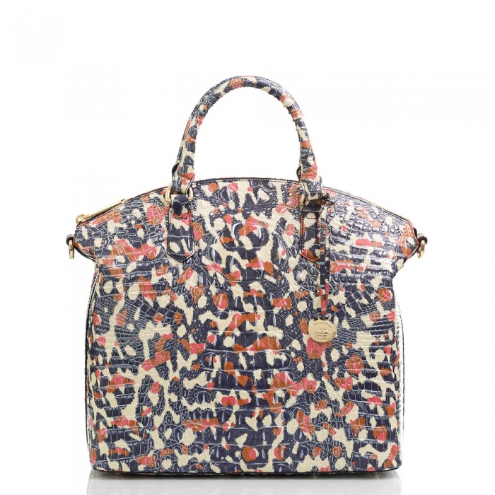 Brahmin Large Duxbury Satchel Wildcat Melbourne ID:Brahmin-203083