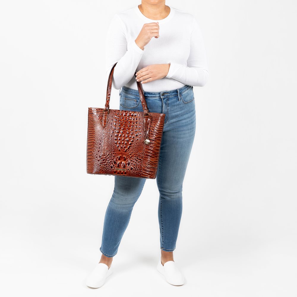 Brahmin Abigail Pink Cobra Ombre Melbourne ID:Brahmin-202818